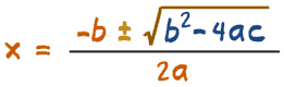 Quadratic Formula