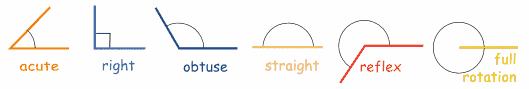 types of angle