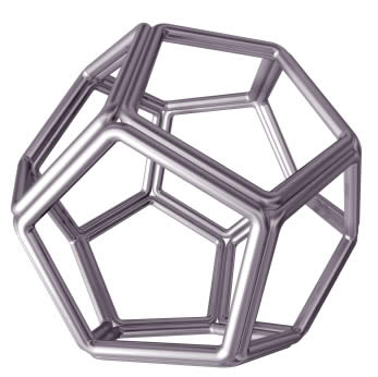 dodecahedron tubular steel
