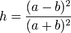 h formula