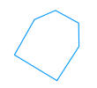 Non Regular Pentagon