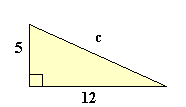 right angled triangle