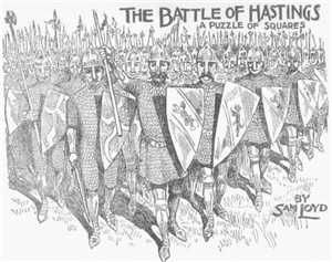 Sam Loyd's Battle of Hastings Puzzle