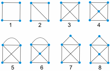 graphs 1 to 8