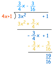 polynomial long division