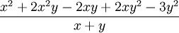 poly long div d