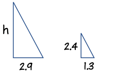 Using ratios to write a proportion