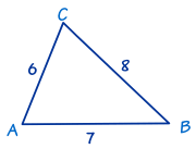 trig SSS example 6,7,8