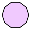 2d decagon