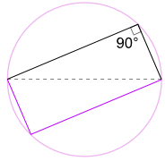 angle semicircle rectangle