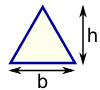 triangle base height