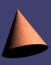 wooden cone medium