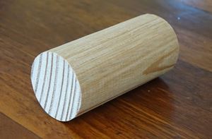 wooden cylinder