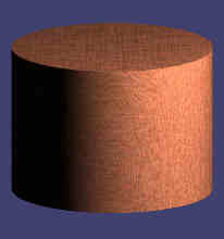 wooden cylinder short