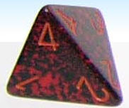 dice tetrahedron