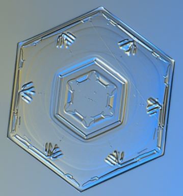 Hexagonal Ice Crystal