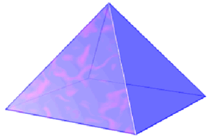 Image result for square based pyramid