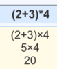 operations order calculator